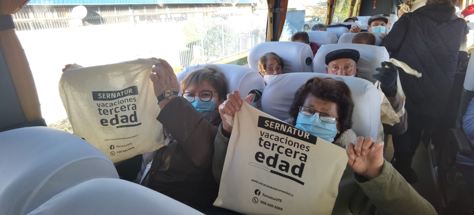 Adultos mayores de Hualpén partieron de viaje gracias al programa Vacaciones Tercera Edad