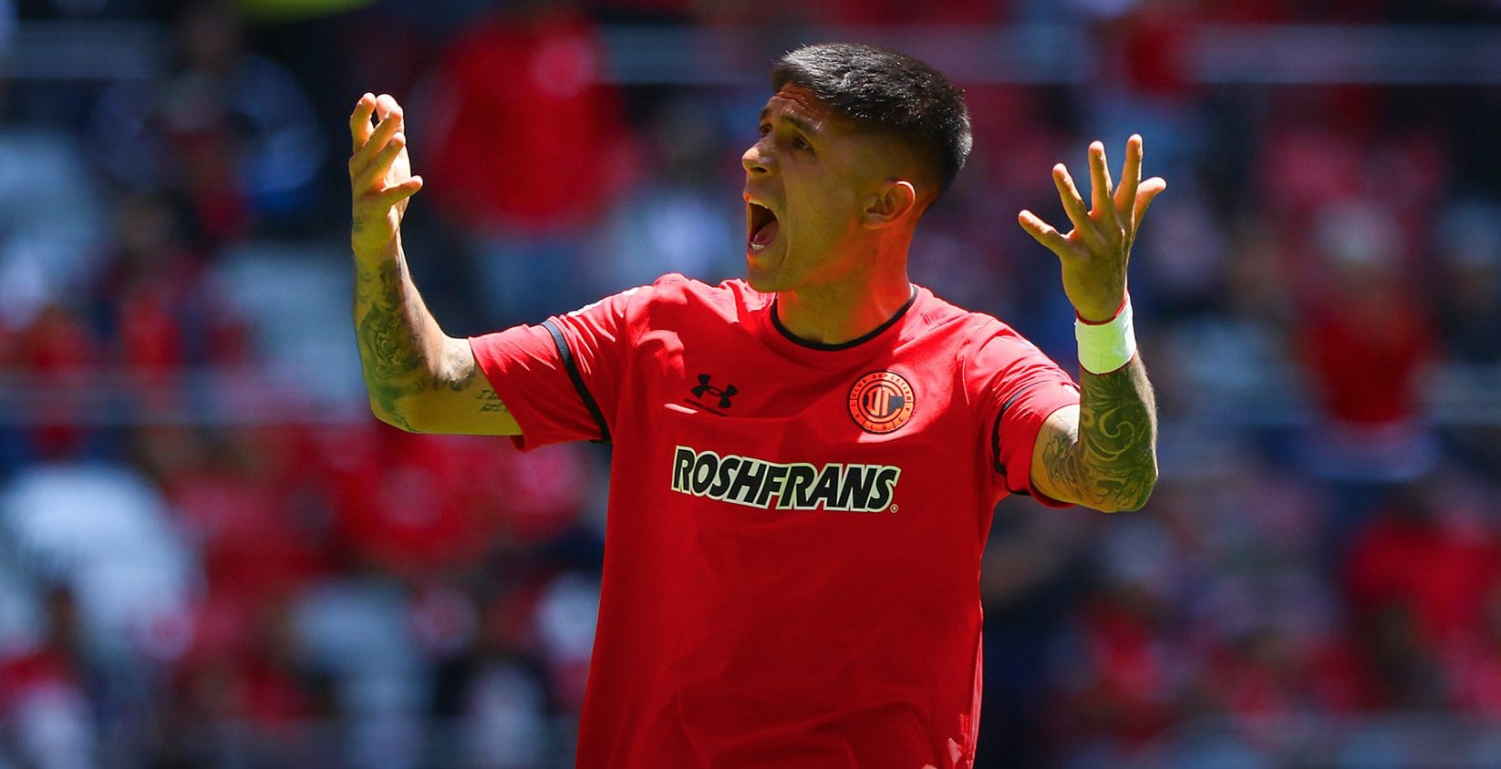 Valber Huerta sigue con la racha goleadora en el Toluca