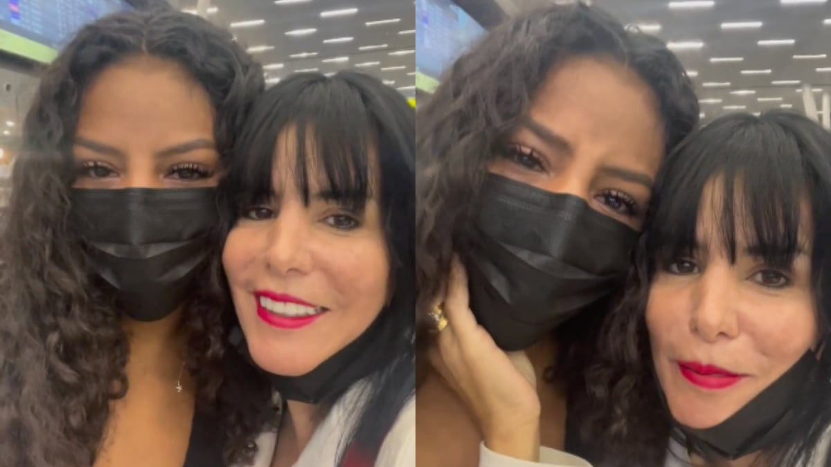 “Esta es nuestra despedida…”: El sensible y emotivo adiós de Anita Alvarado a su hija previo a viaje a Australia