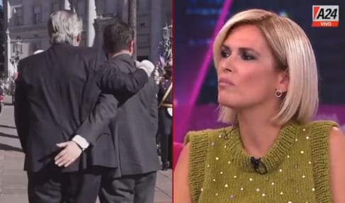 Polémica reacción de presentadora trasandina: “Mira cómo le toca el cu… Boric al Presidente argentino”