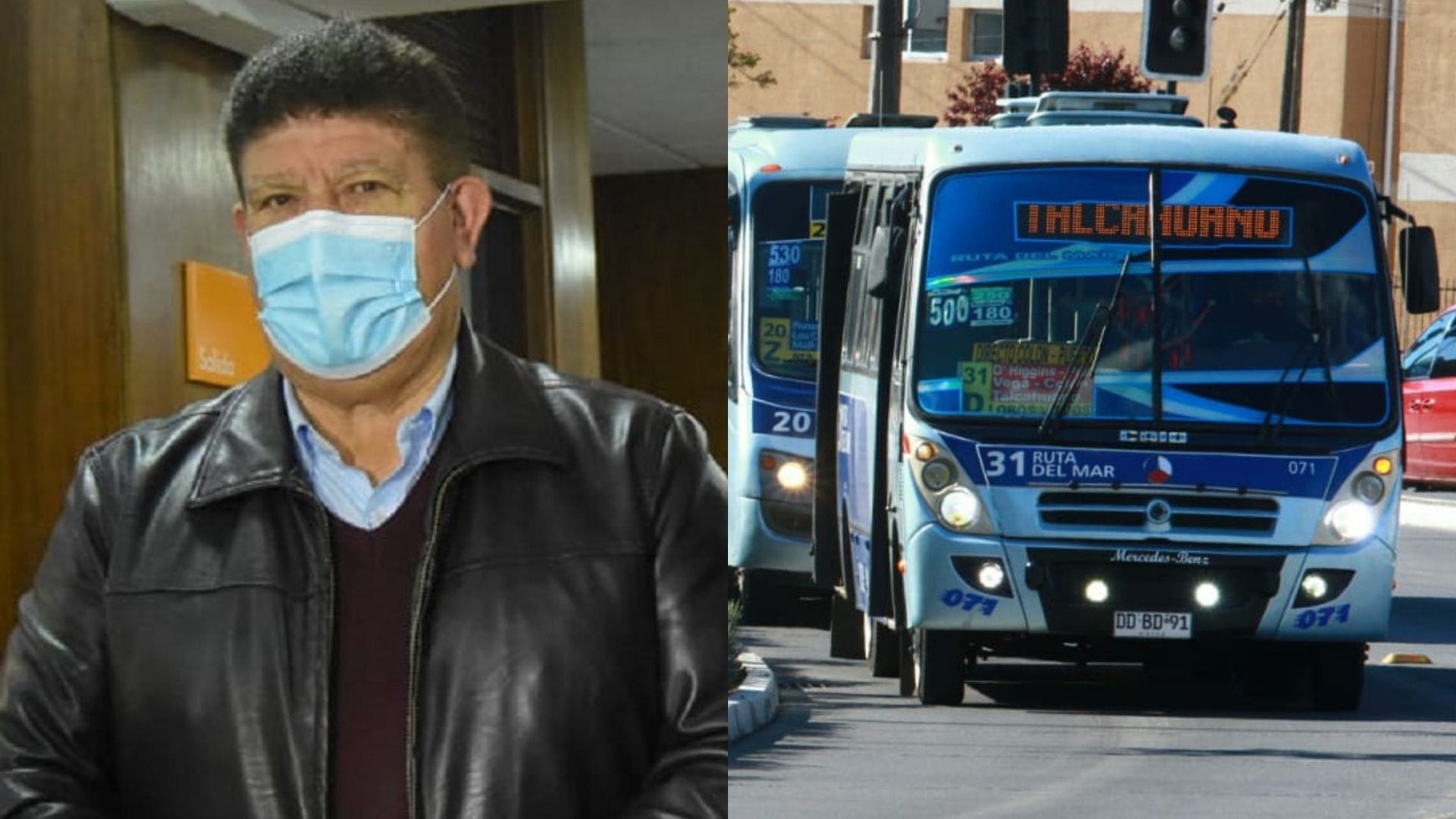 Alcalde de San Pedro de la Paz, dueño de dos buses, afirma que sus máquinas están trabajando “como corresponde”