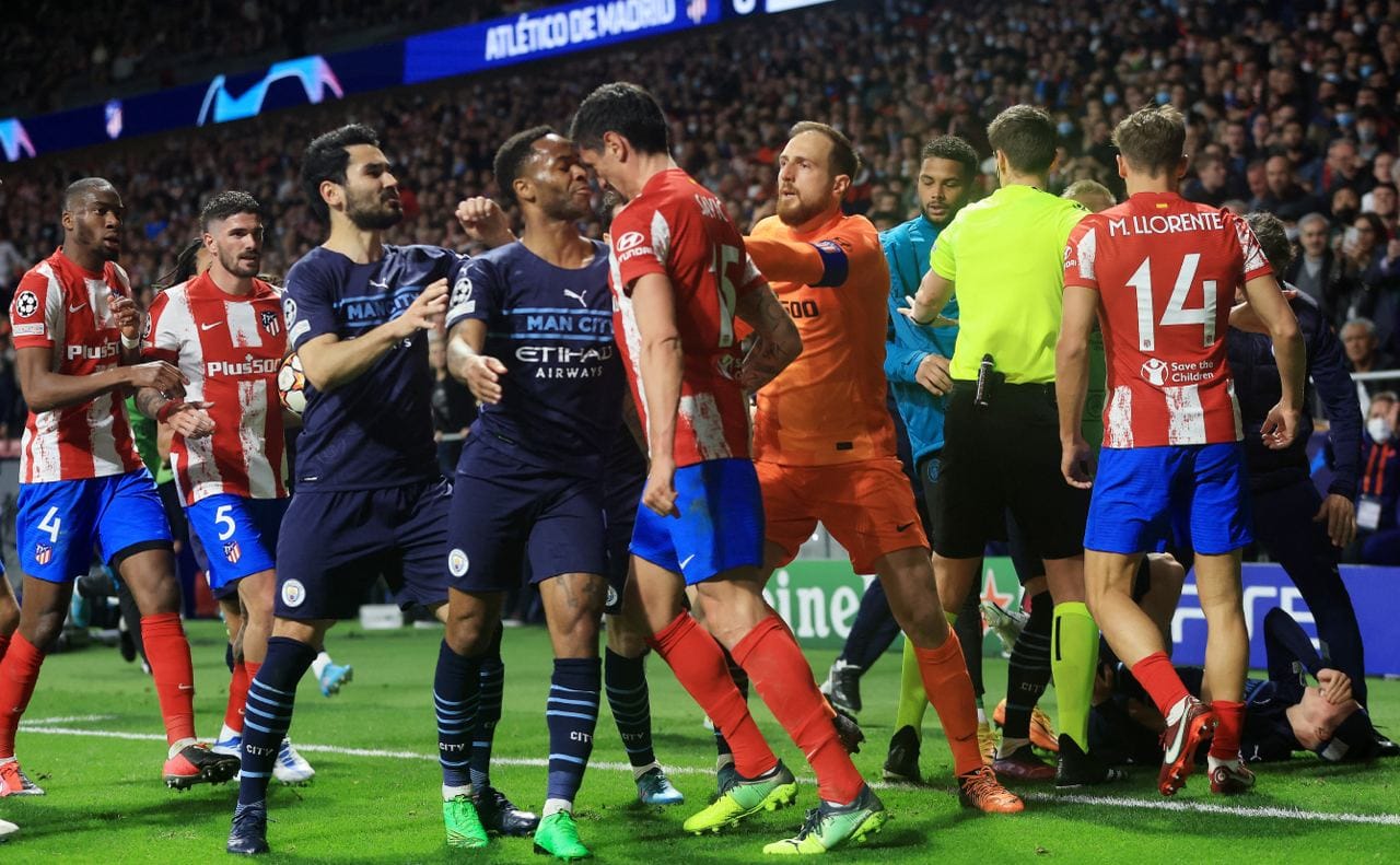 Manchester City “boxeó” al Atlético de Madrid en la Champions