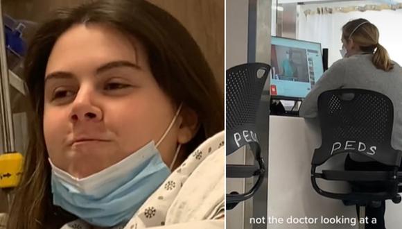 Joven descubre que su doctora estaba viendo un tutorial en Youtube poco antes de atenderla