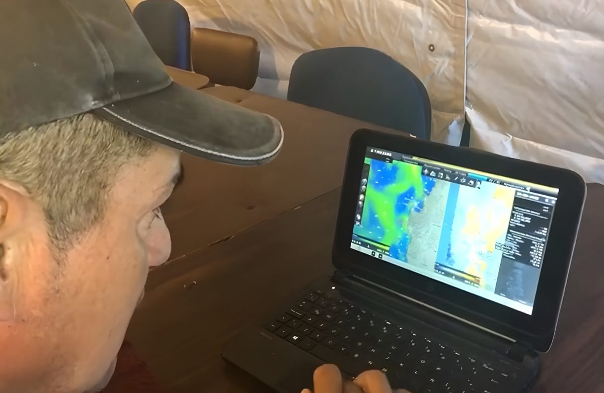 Por séptimo día consecutivo sigue intensa búsqueda de cuatro pescadores extraviados en Lebu