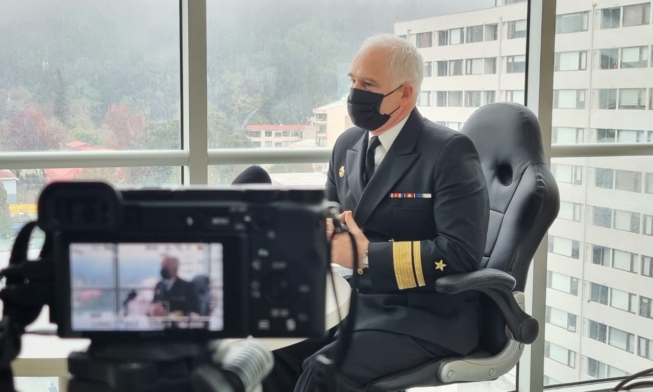 SabesTV: Contraalmirante Jorge Parga hizo invitación por actividades entorno al mes del mar en Talcahuano