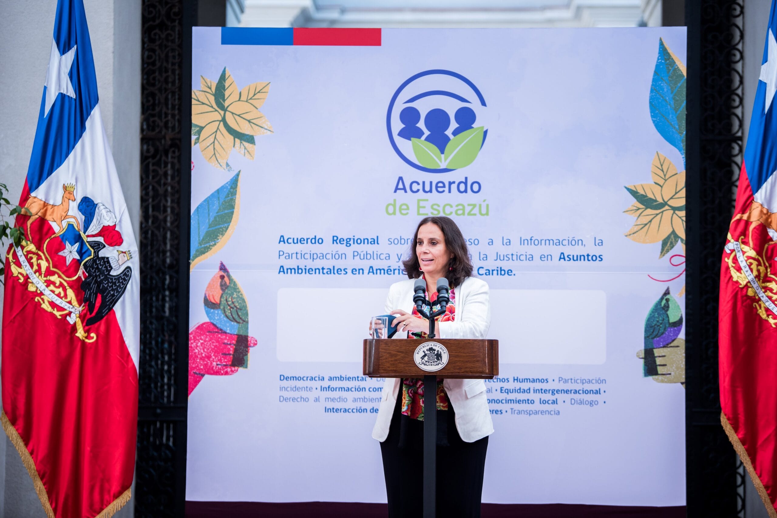 Ministra Urrejola valoró aprobación de oposición al Acuerdo de Escazú