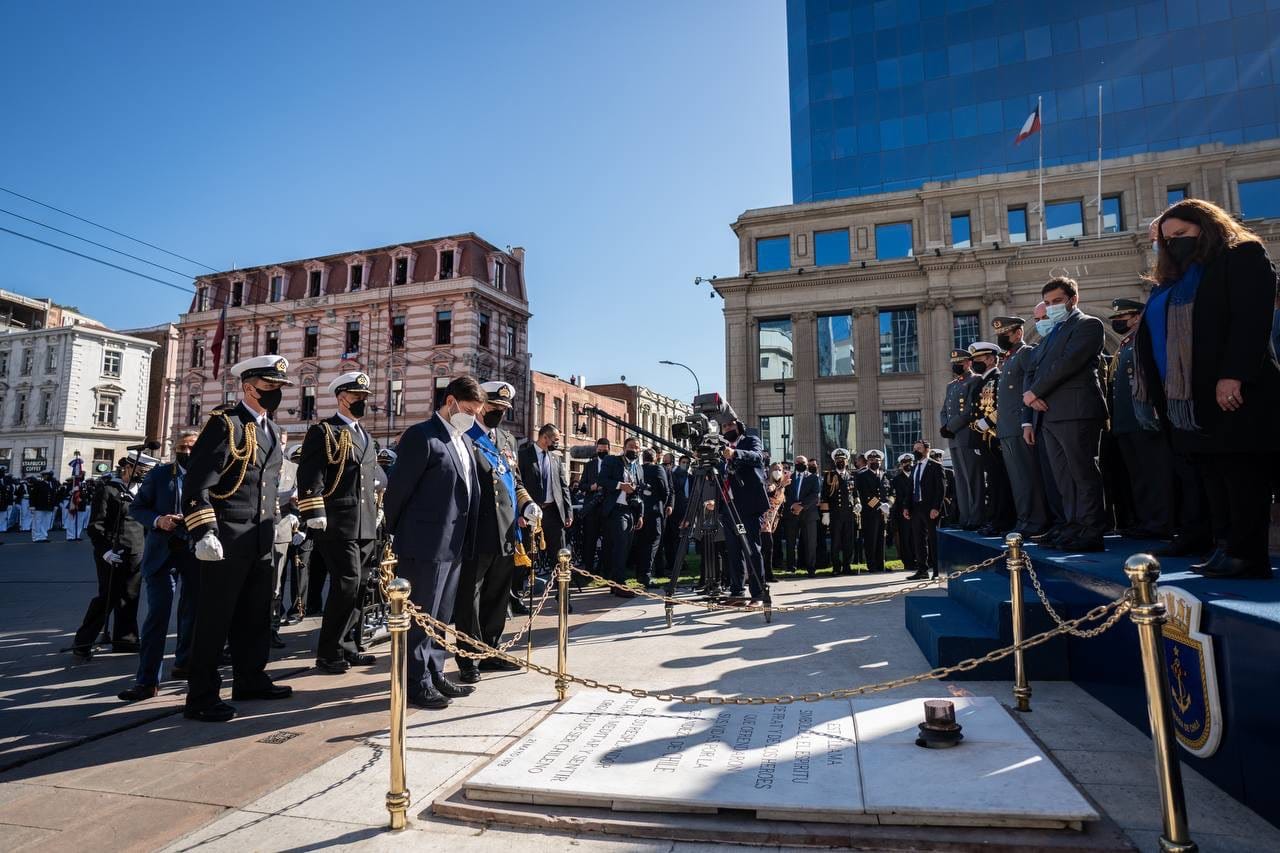 Presidente Boric dio inicio a la conmemoración de las Glorias Navales tras dos años sin realizarse