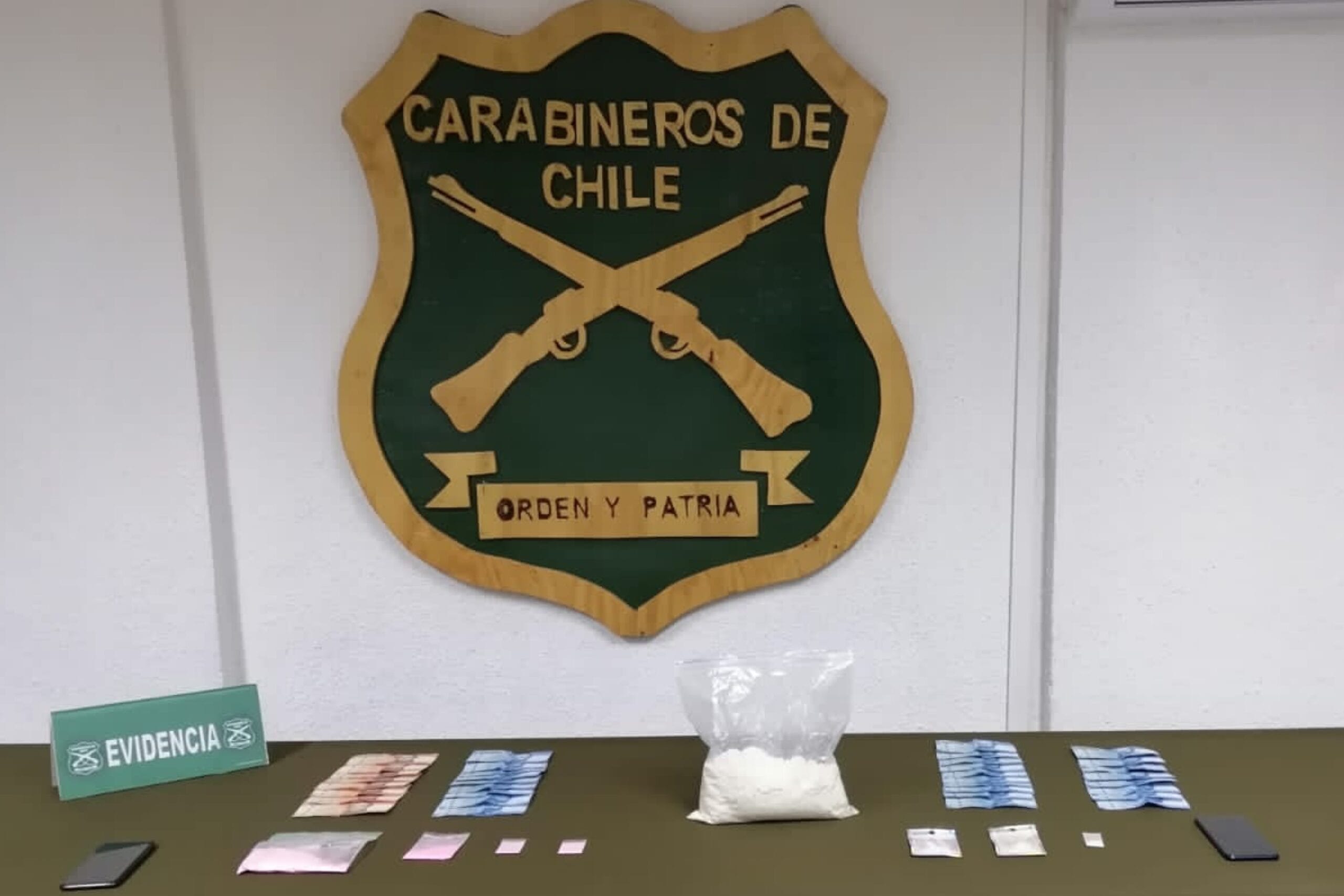 Detienen a cuatro sujetos por tráfico de drogas en Concepción