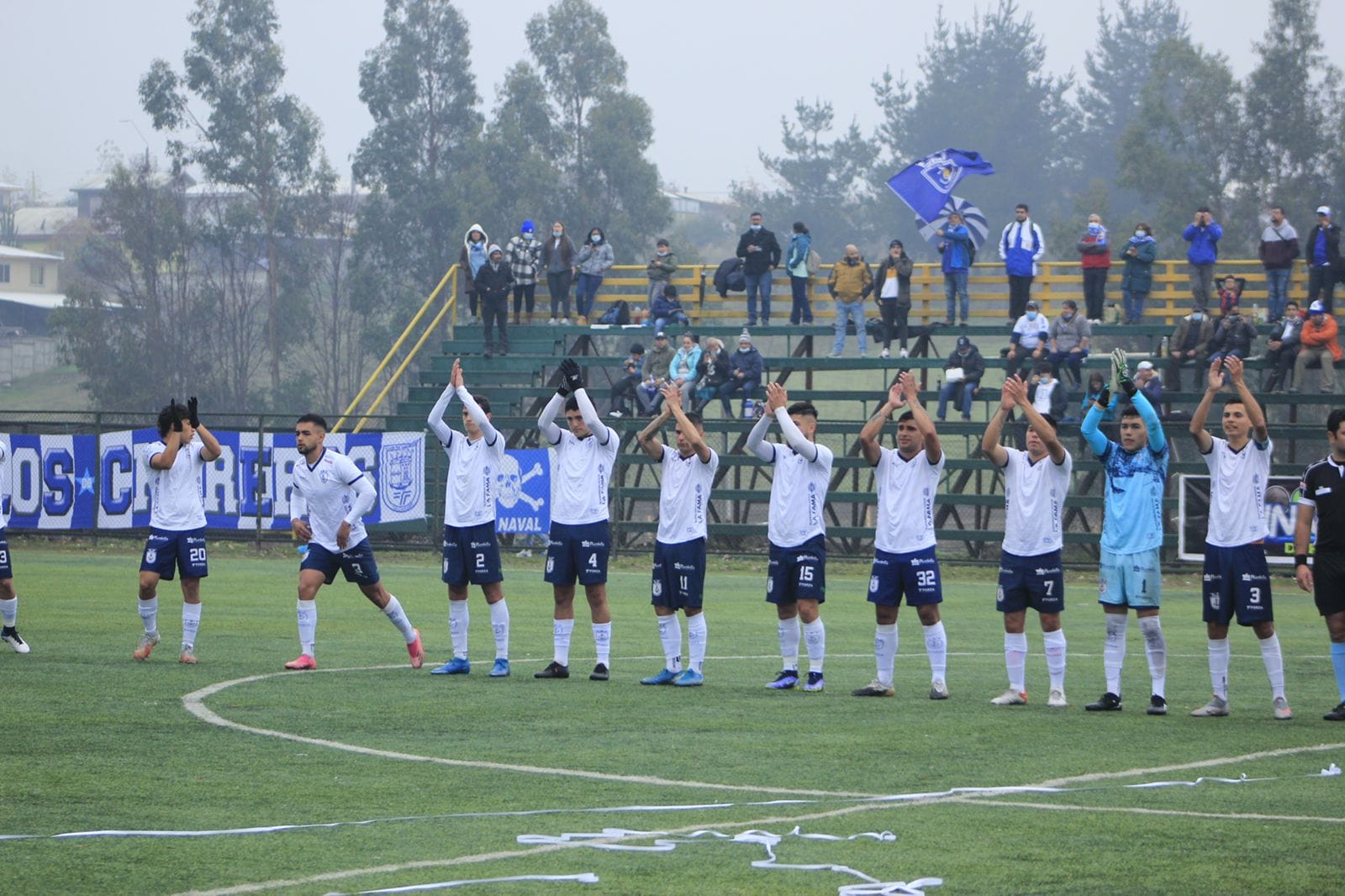 Naval de Talcahuano versión Alejandro Pérez ya sumó un logro histórico