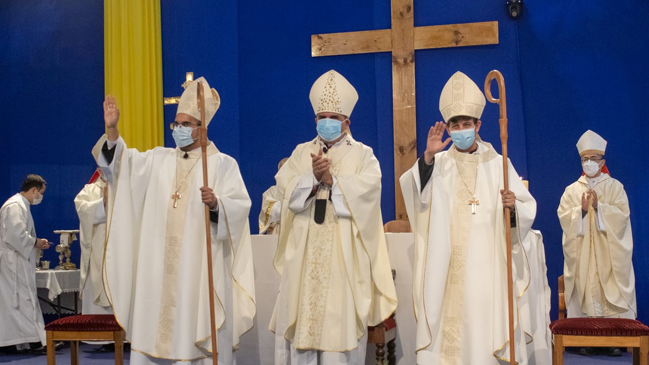 Iglesia de Concepción recibe a dos Obispos Auxiliares