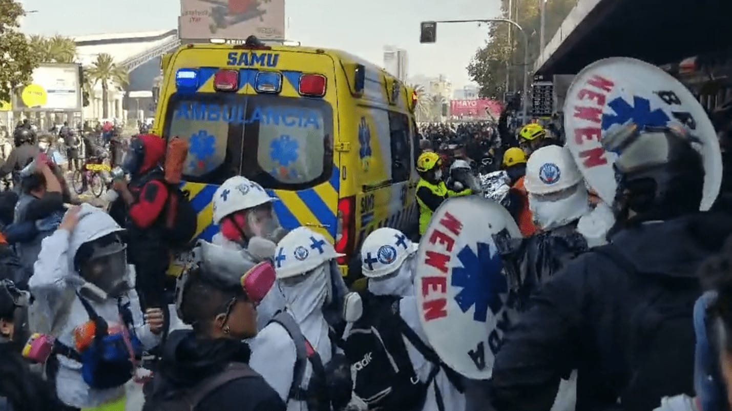 Periodista recibió un disparo en enfrentamientos durante marcha por el Día del Trabajador