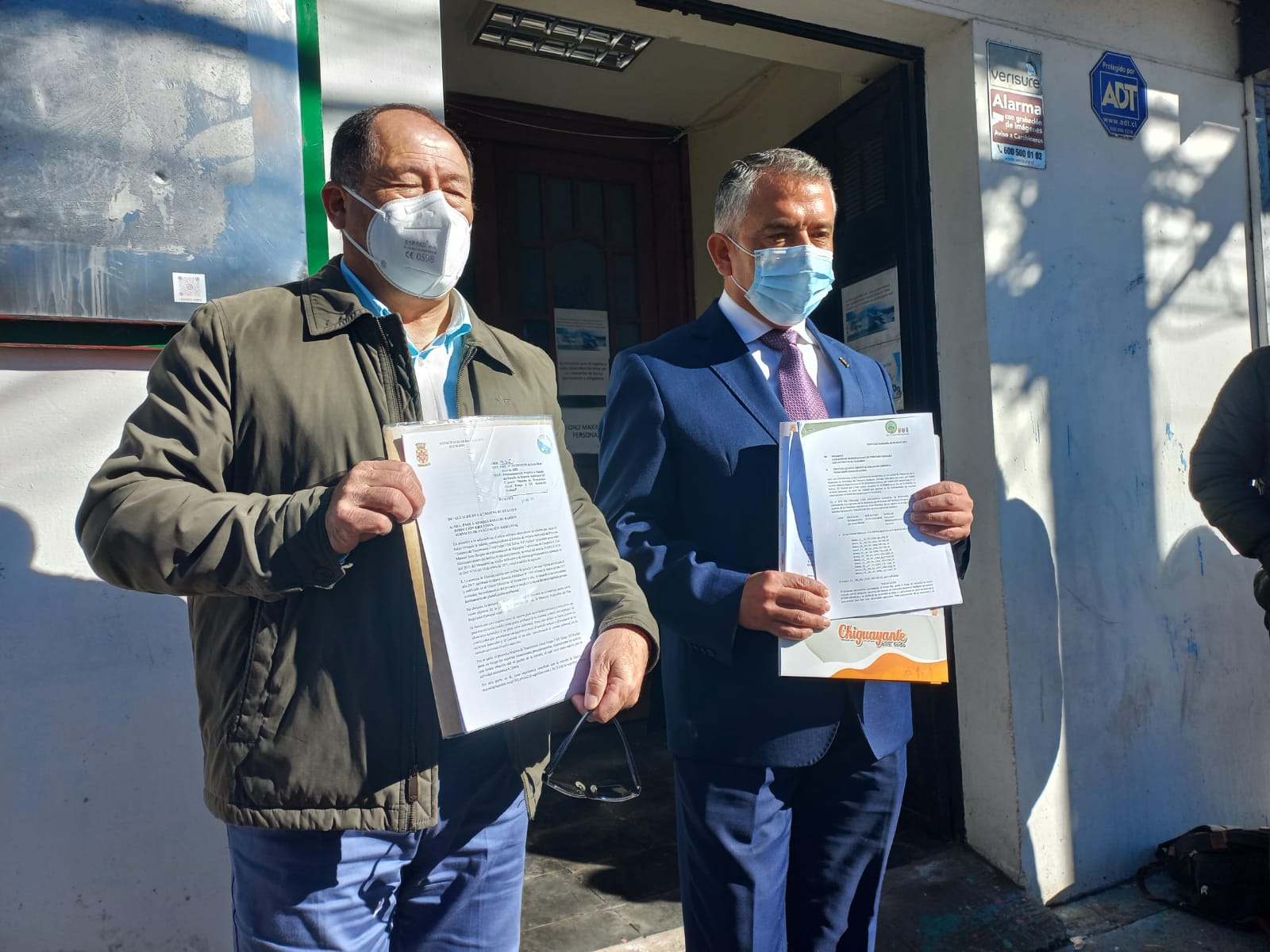 Alcaldes de Hualqui y de Chiguayante presentan observaciones a megaproyecto de transmisión eléctrica que pasará por sus comunas