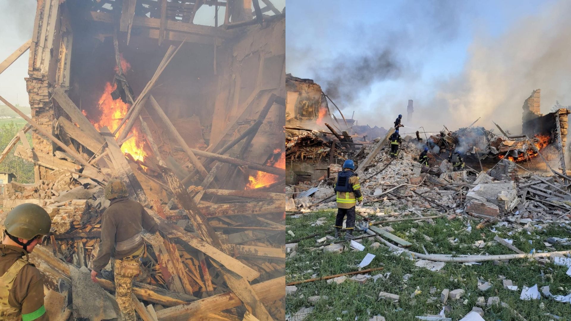 Ucrania: Rusia bombardeó un refugio escolar en Lugansk y se teme que haya decenas de muertos