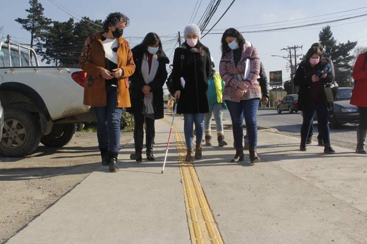 A fin de año San Pedro de la Paz tendrás más de 3 kilómetros de aceras con nuevo estándar
