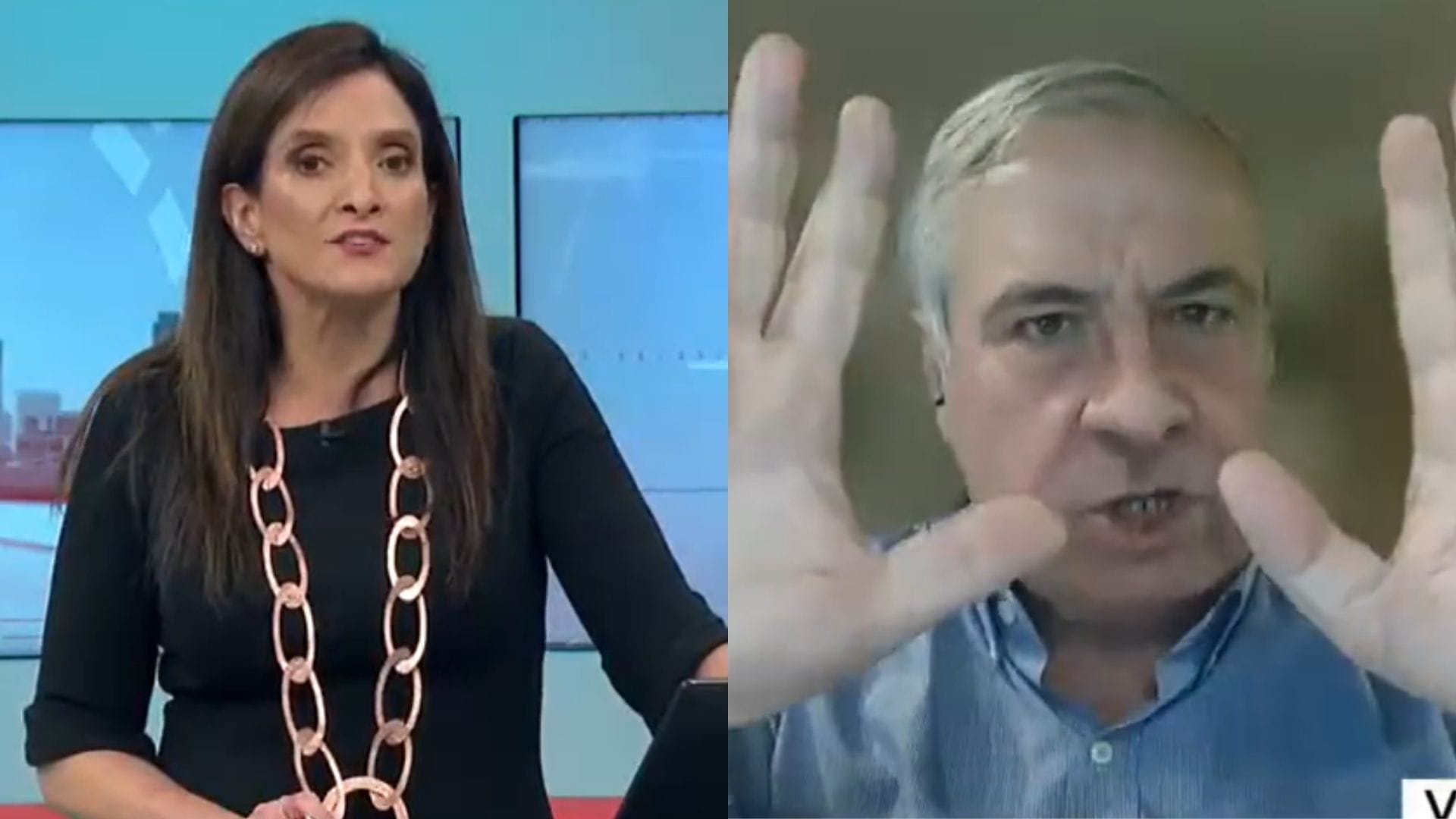 “A ver, ¿cómo que silencio?”: El tenso momento entre Matilde Burgos y exministro Jaime Mañalich tras pregunta sobre correos del Minsal