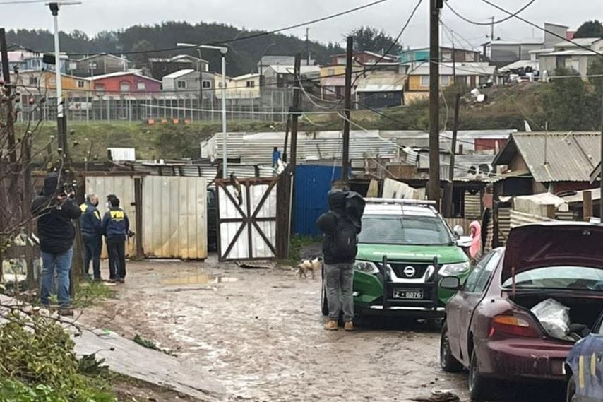 Mujer hallada muerta en Talcahuano estaba embarazada: Habría participación de terceras personas