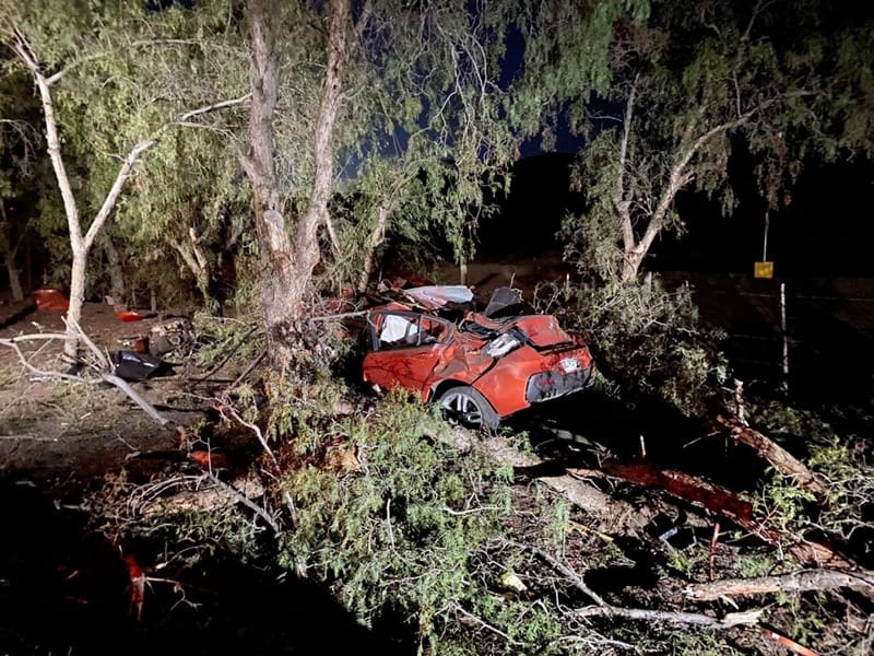 Joven falleció tras chocar contra un árbol: Había robado el auto 20 minutos antes