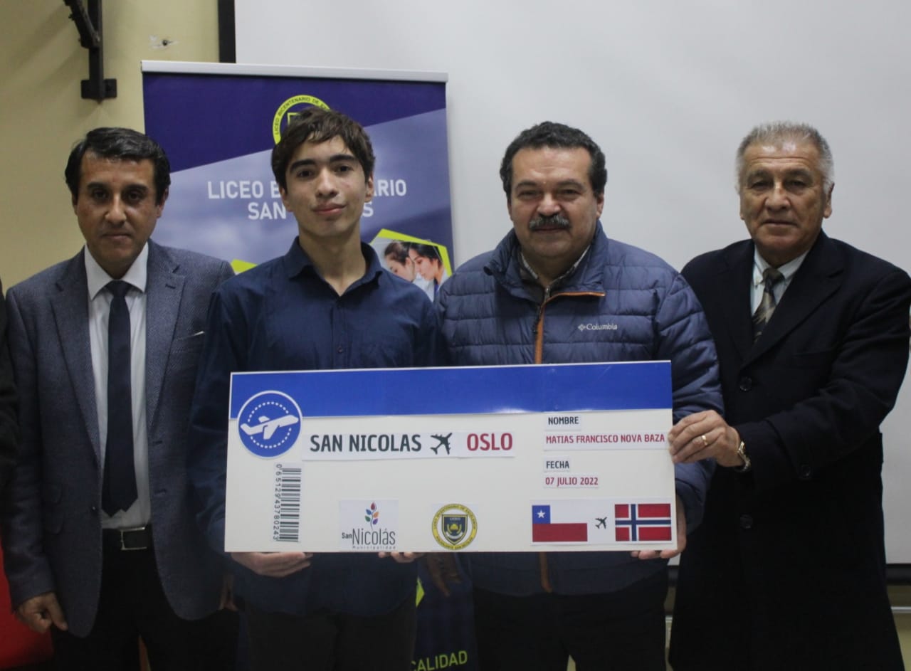 Estudiante de Ñuble participará en olimpiada internacional de matemáticas en Noruega