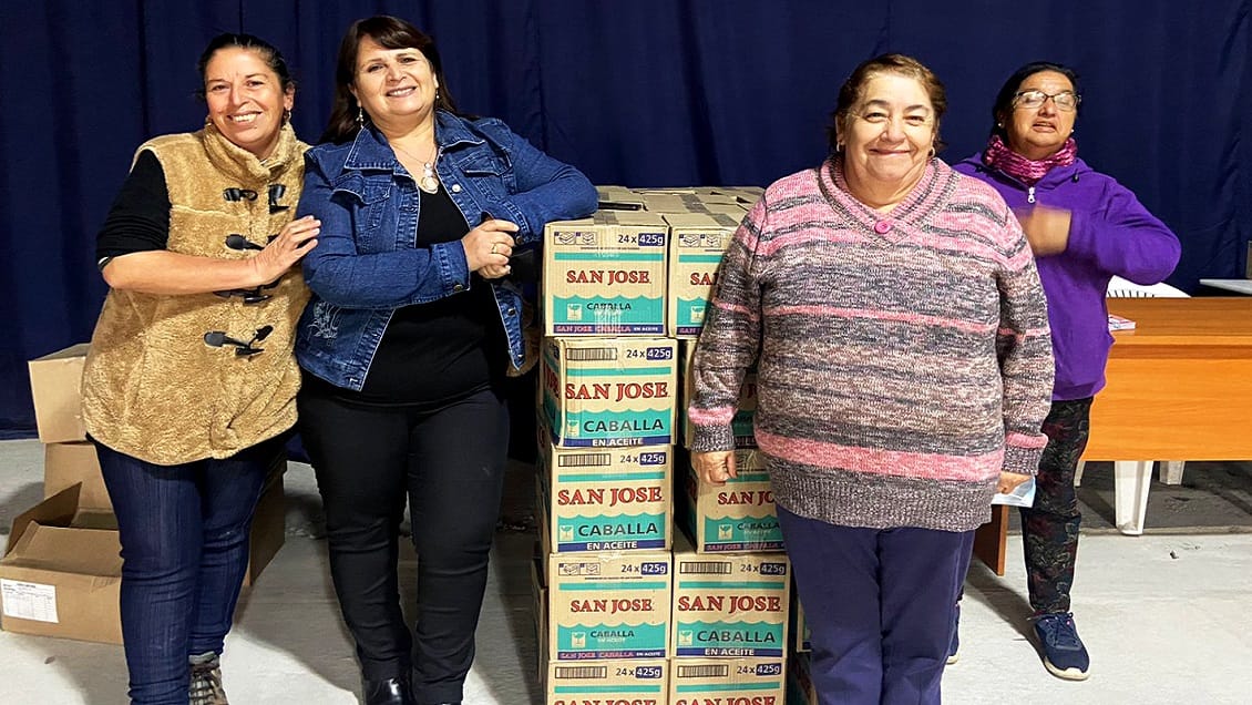 Estrenan banco de productos solidarios para vecinos de la comuna de Coronel