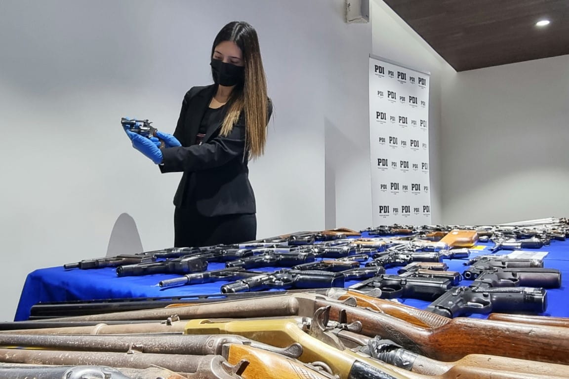 Recuperan 193 armas en Región del Biobío: Quedaron “heredadas” y sin autorización de tenencia