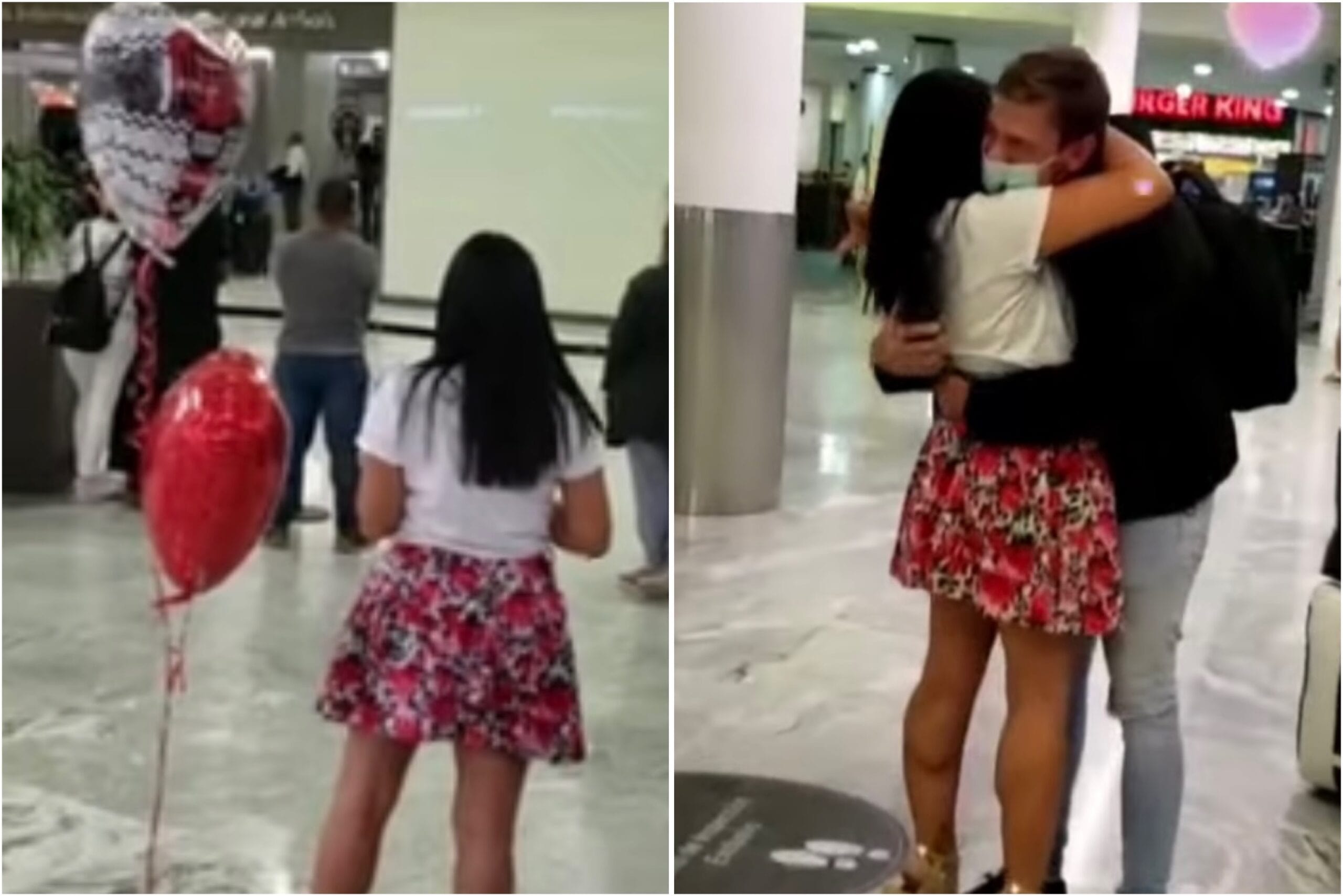 Joven fue al aeropuerto para recibir a su novio que conoció por internet: El hombre no la reconoció