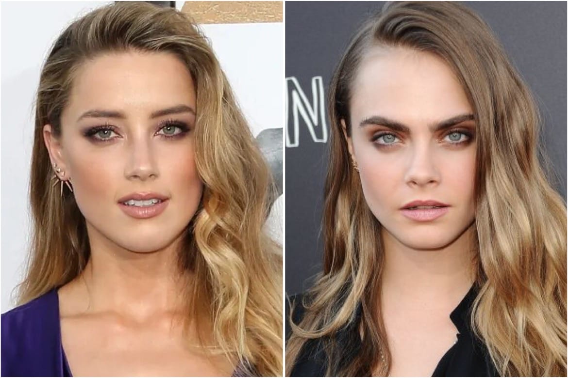 Video lo prueba: Amber Heard habría sido infiel a Johnny Depp con Cara Delevigne
