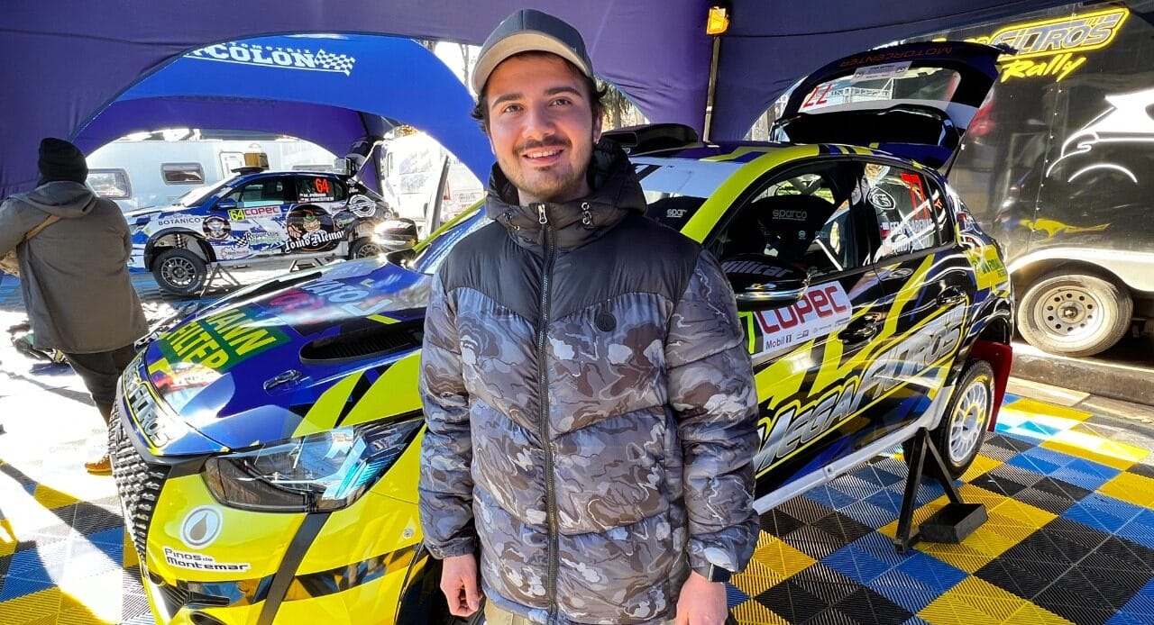 La historia del joven doctor de Chiguayante que conquista los caminos en el RallyMobil