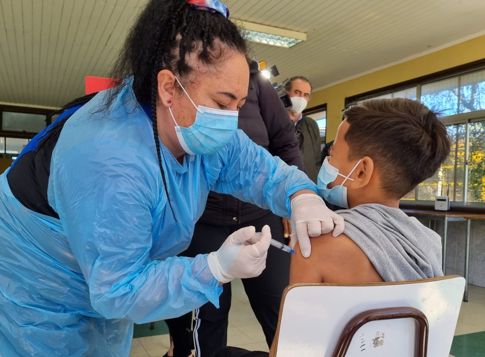 El 96% de los cursos de la Región del Biobío cumplen con el umbral de vacunación