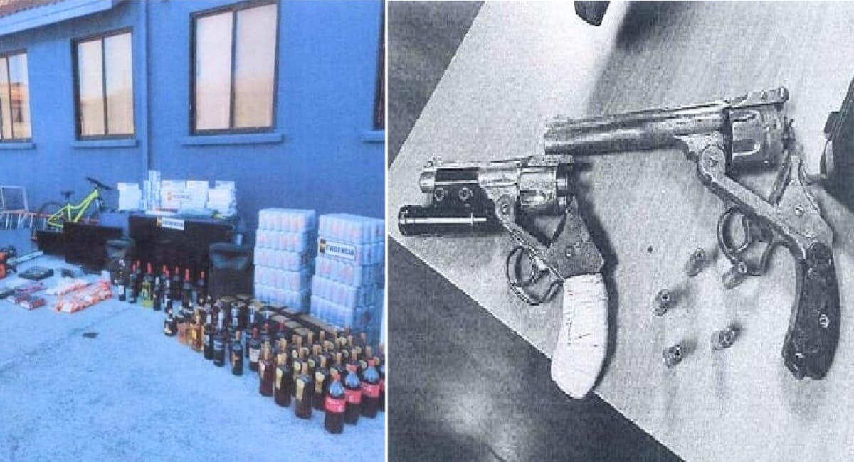 Fiscalía desbarata focos de delincuencia en Coronel: Decomisan drogas, municiones y armas