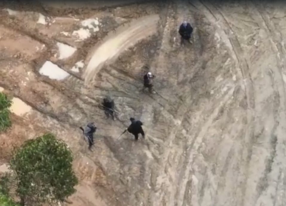 Captan a encapuchados armados y su ubicación en Arauco pero no hubo detenidos: Delegación analiza hecho