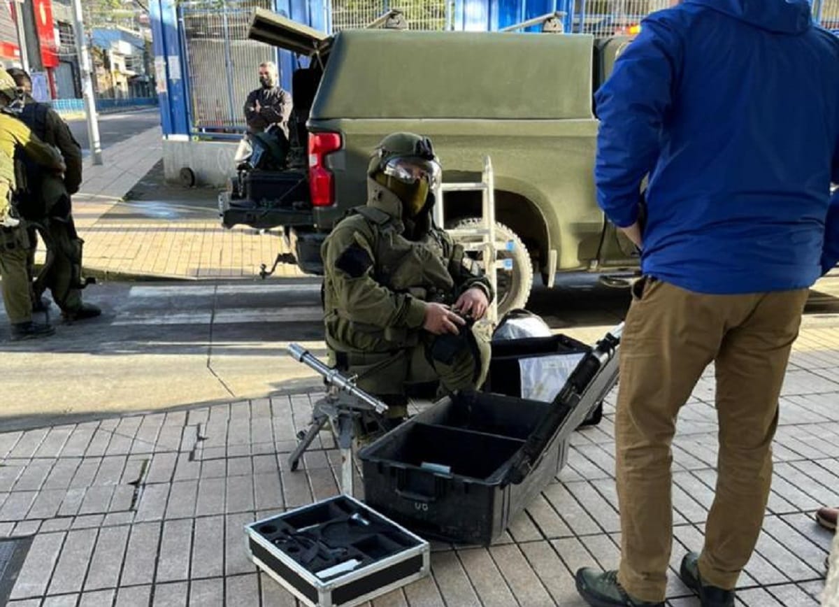 Objeto sospechoso en banco de Talcahuano activó gran operativo de Carabineros
