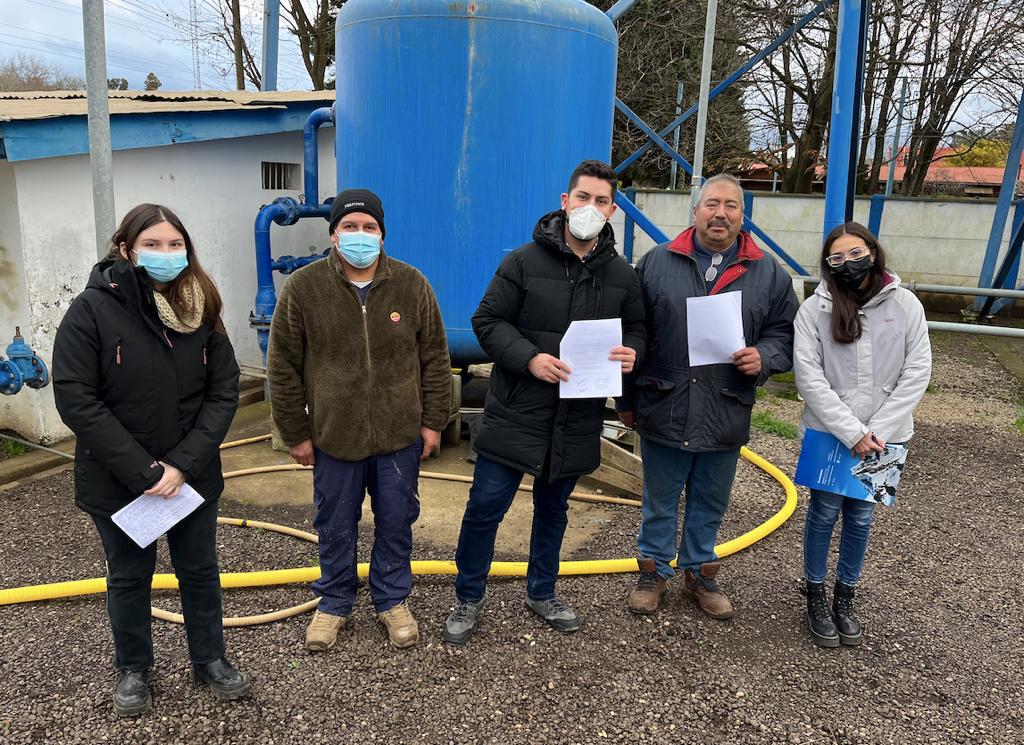 Equipo de la USS asesora a comités de agua potable rural de la Provincia del Biobío