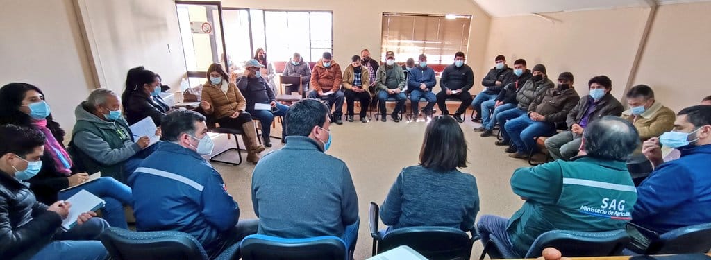 Concretan primera Mesa de productores de papa en la provincia de Arauco 