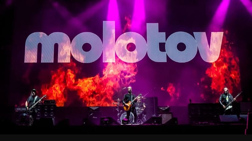 Molotov estará en un festival en Concepción: Tocará junto a Los Tres y otras bandas