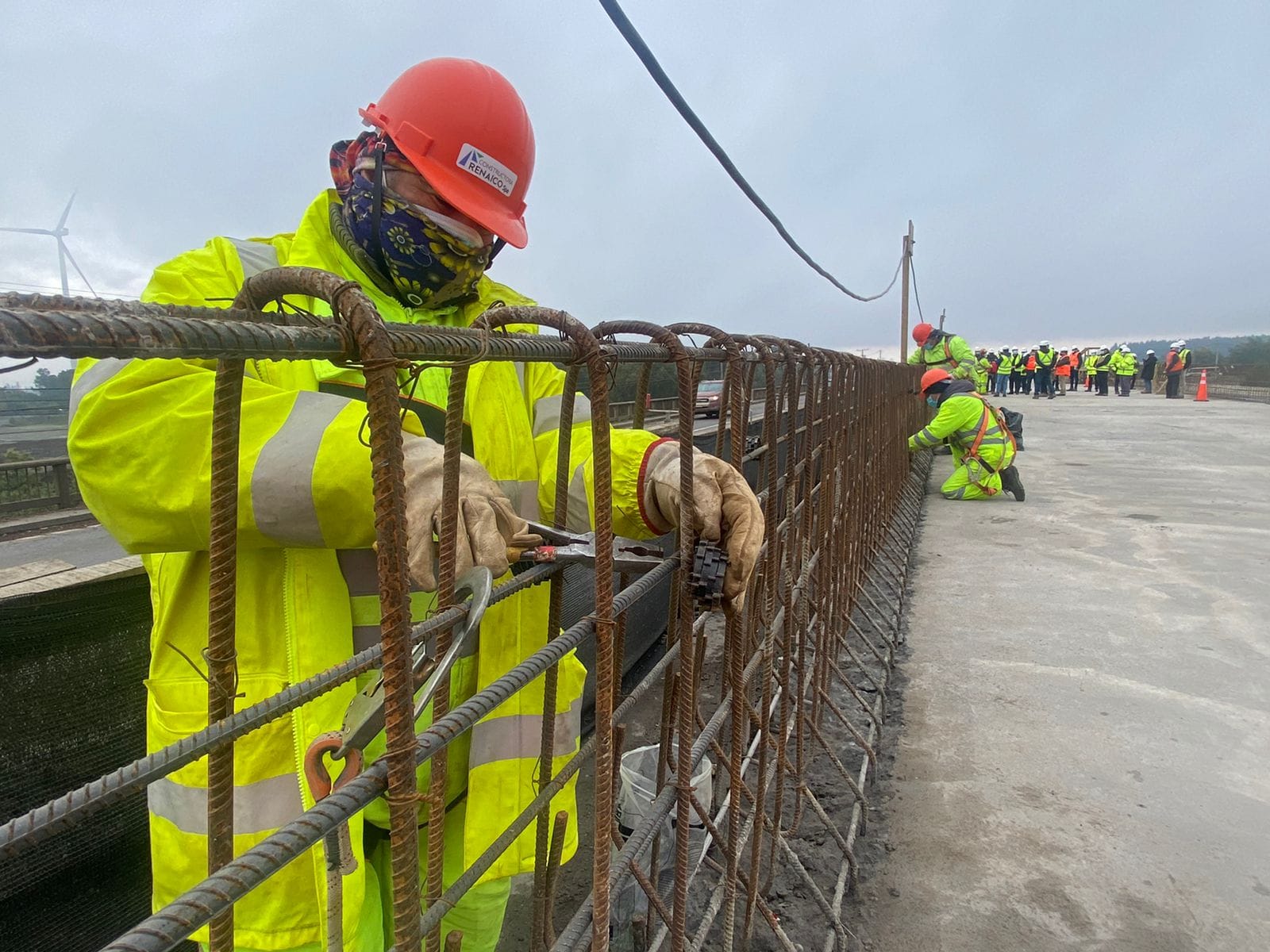 Un 21% de avance presentan las obras de construcción de la Ruta Nahuelbuta