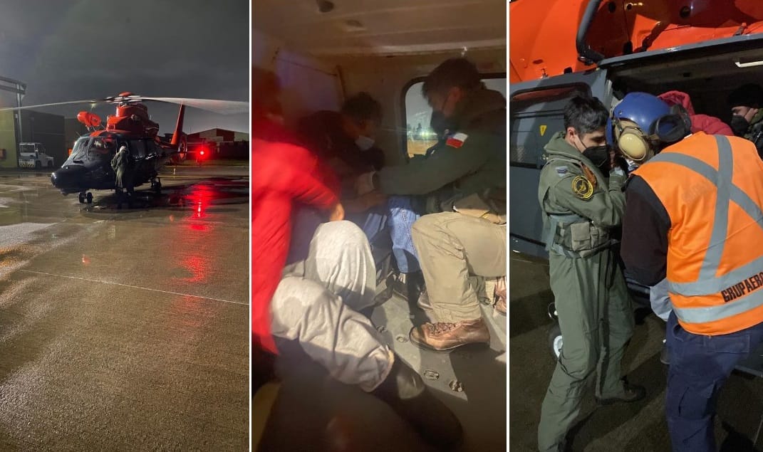 Siguen problemas de traslado en Isla Santa María: Armada evacuó a dos pacientes en últimas 72 horas