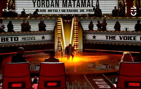 Yordan, cantante del Paseo Peatonal de Concepción, ya está en cuartos de final en The Voice