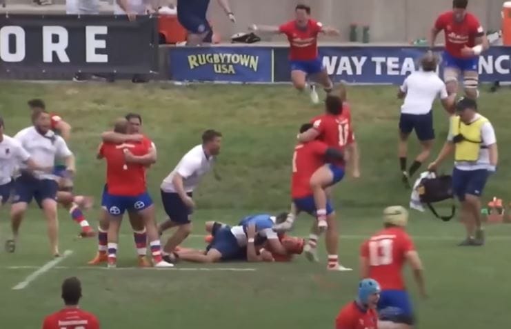 Chile logra histórica clasificación al Mundial de Rugby: La eufórica celebración de Los Cóndores