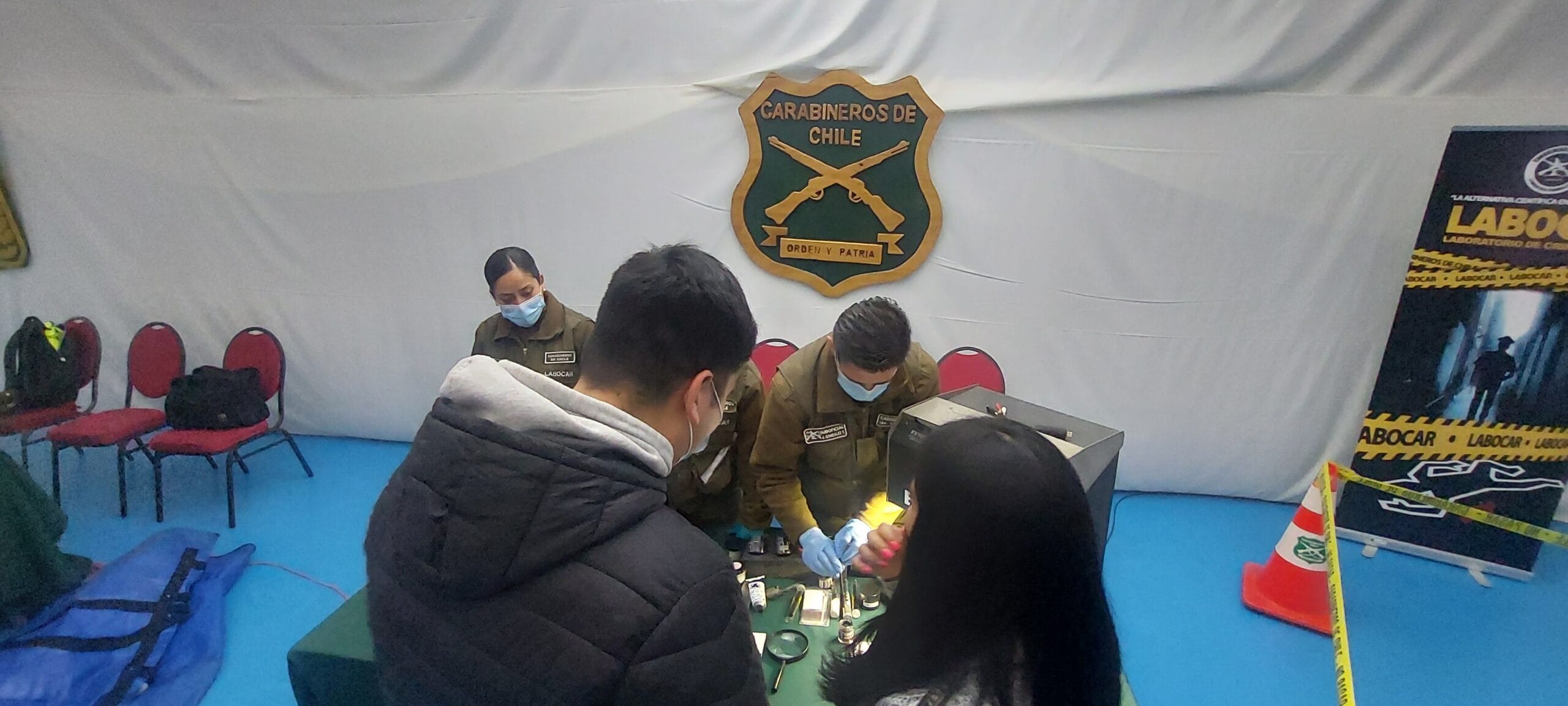 Realizan Expo Carabineros para informar a jóvenes sobre trabajo de policía uniformada en Biobío