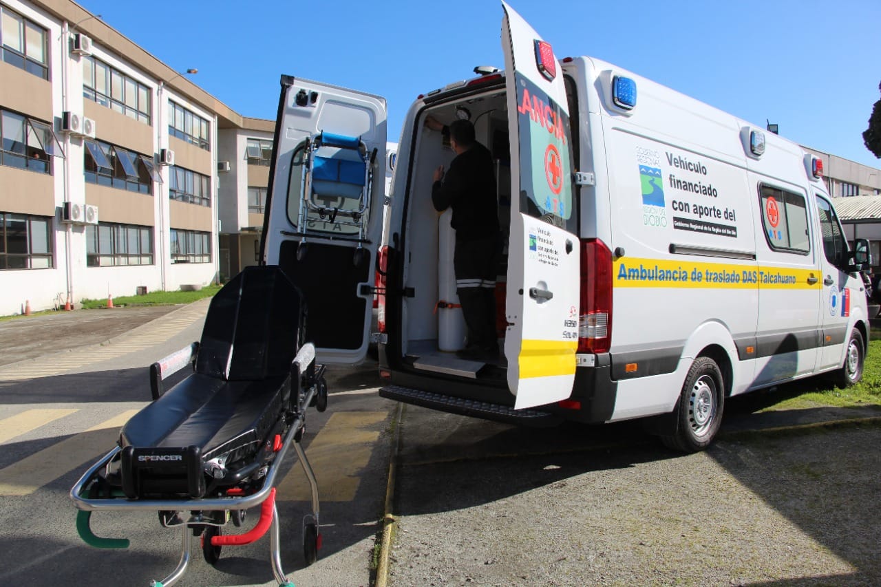 Cinco nuevas ambulancias beneficiarán a tres Cesfam de Talcahuano