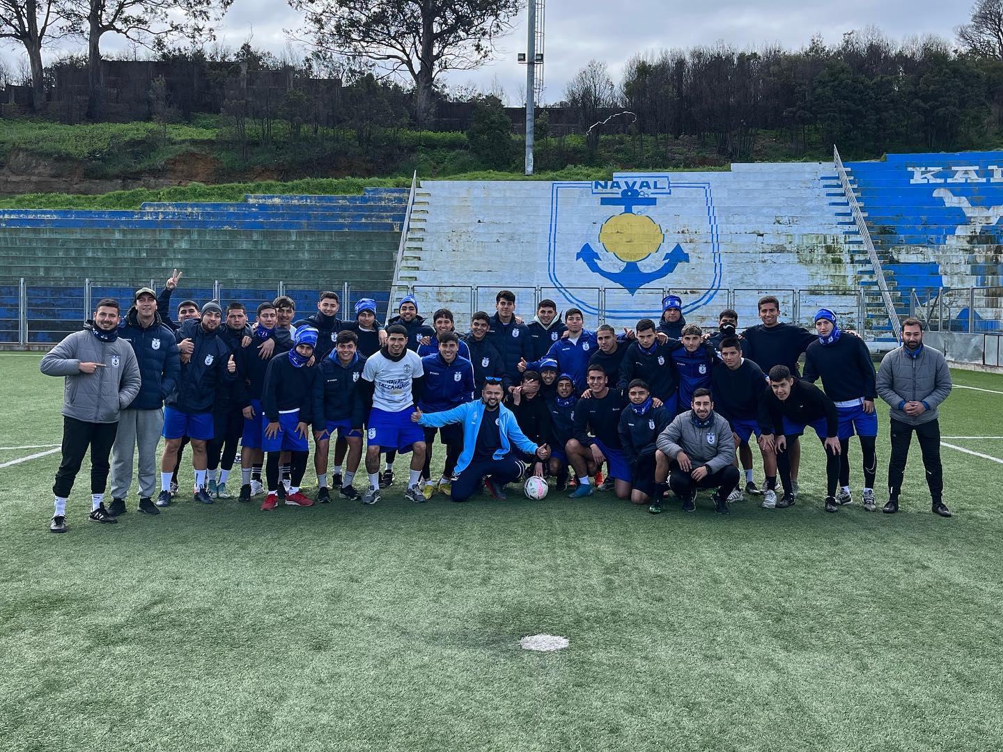 Naval prepara su gran final contra Pilmahue con un invitado de honor