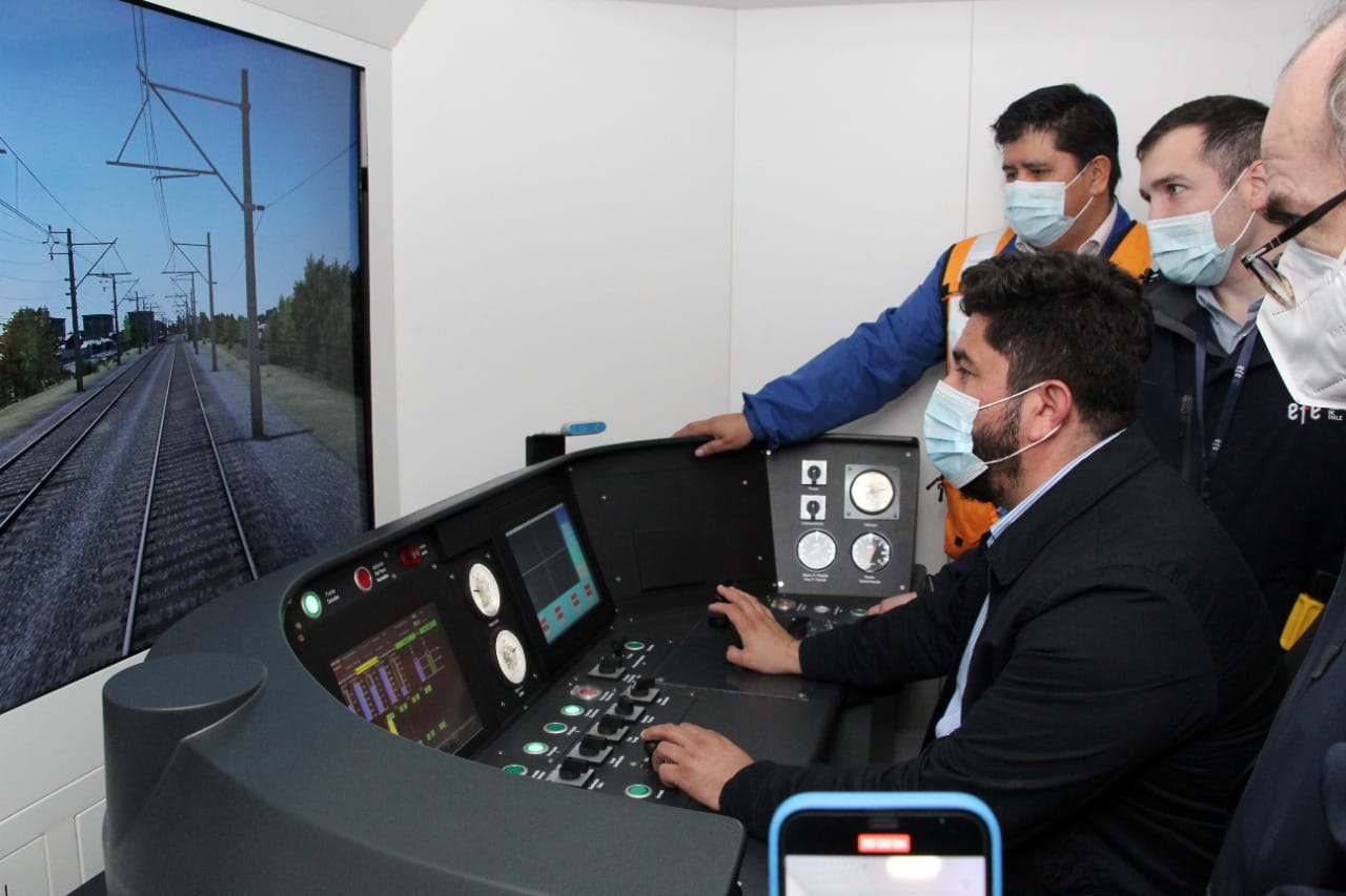 Talcahuano contará con el centro de entrenamiento de trenes más moderno del sur de Chile