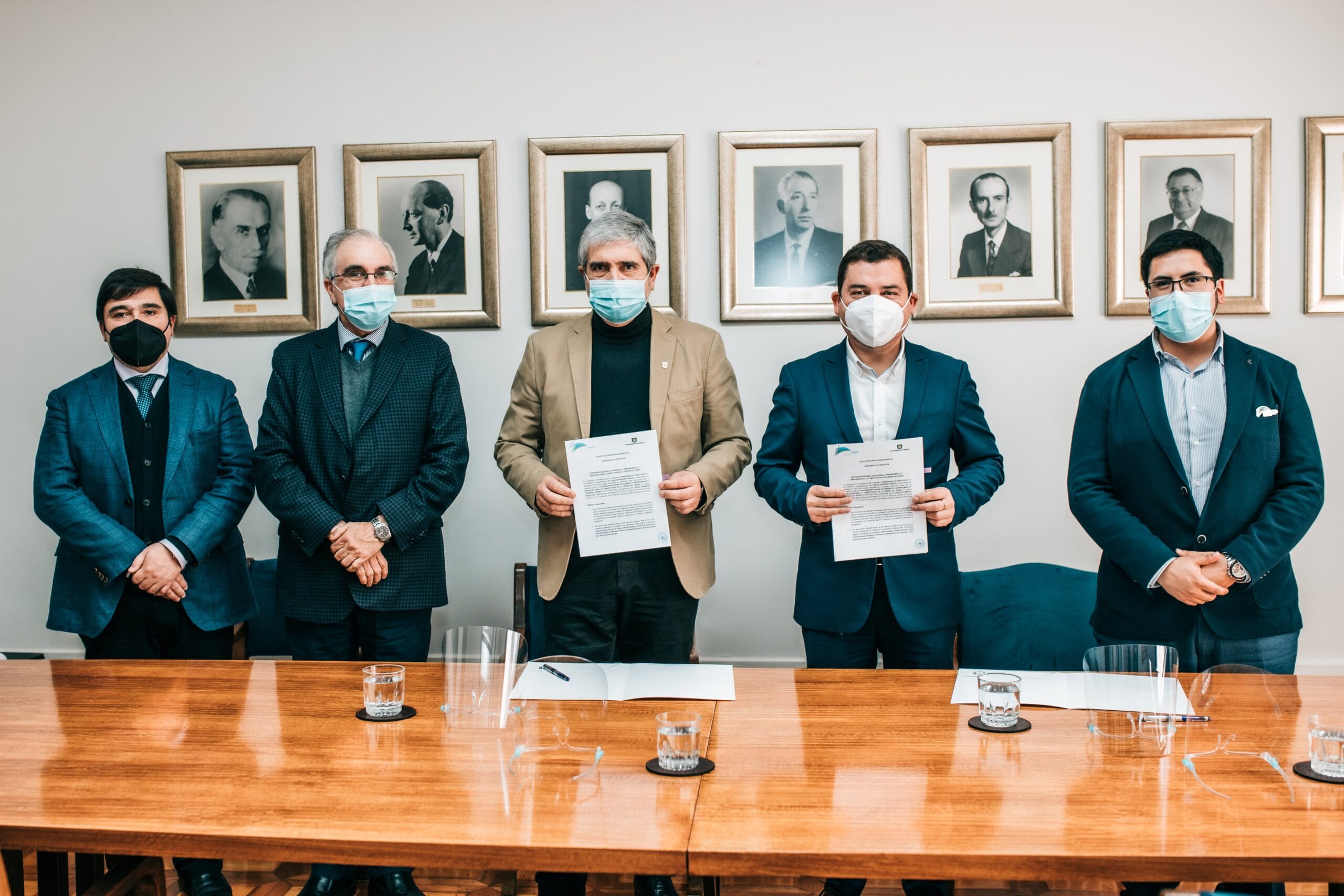 Firman convenio del programa Reactiva Biobío para ir en apoyo de pymes regionales