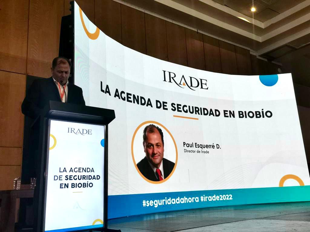 ¿Cuál es la agenda de seguridad del Gobierno para Biobío?: Paul Esquerré director de Irade emplaza a subsecretario Monsalve