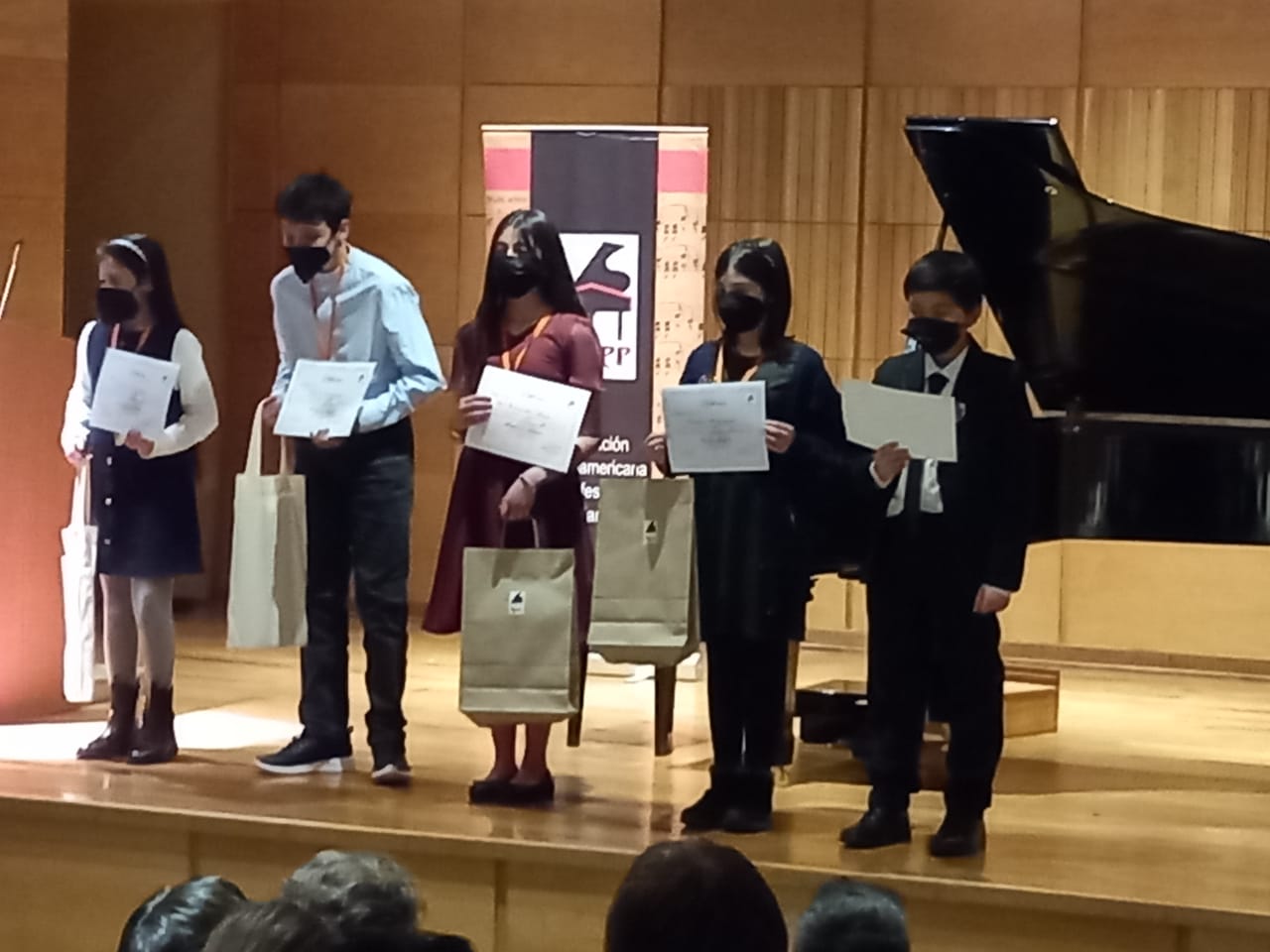 Jóvenes sampedrinos triunfaron en concurso de asociación Latinoamericana de profesores de piano