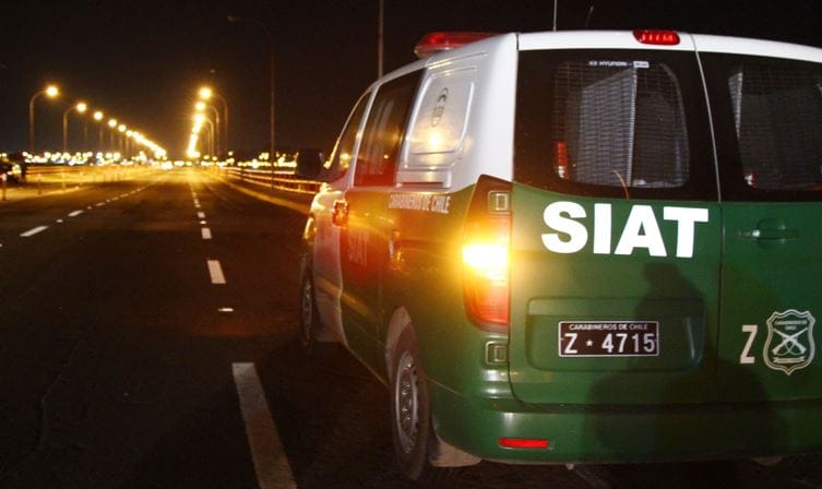 Fatal accidente en Puente Llacolén: Persona fue atropellada por repartidor de comida rápida en moto