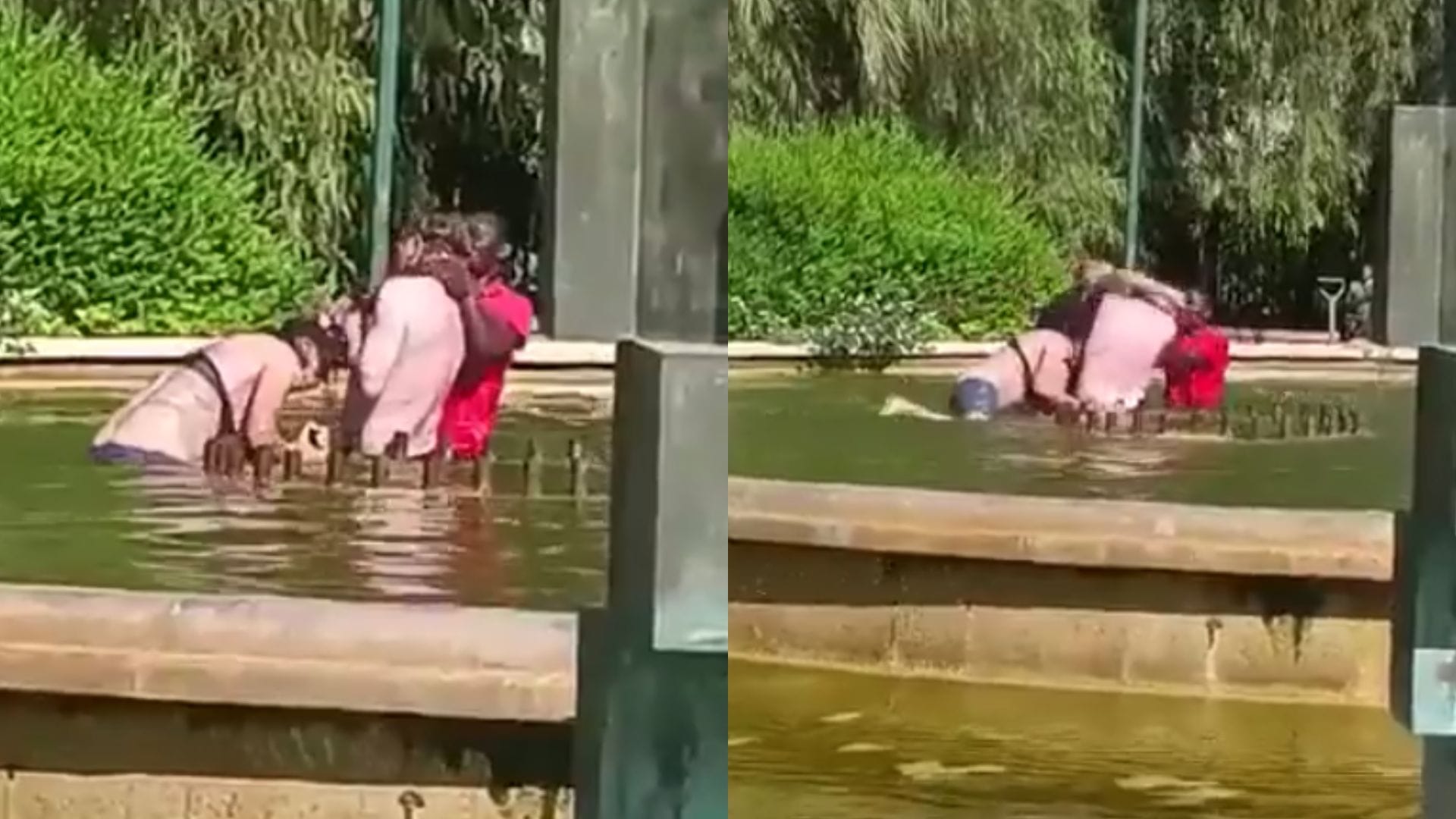 Impactante agresión en España: Hombre intentó ahogar a mujer en una pileta