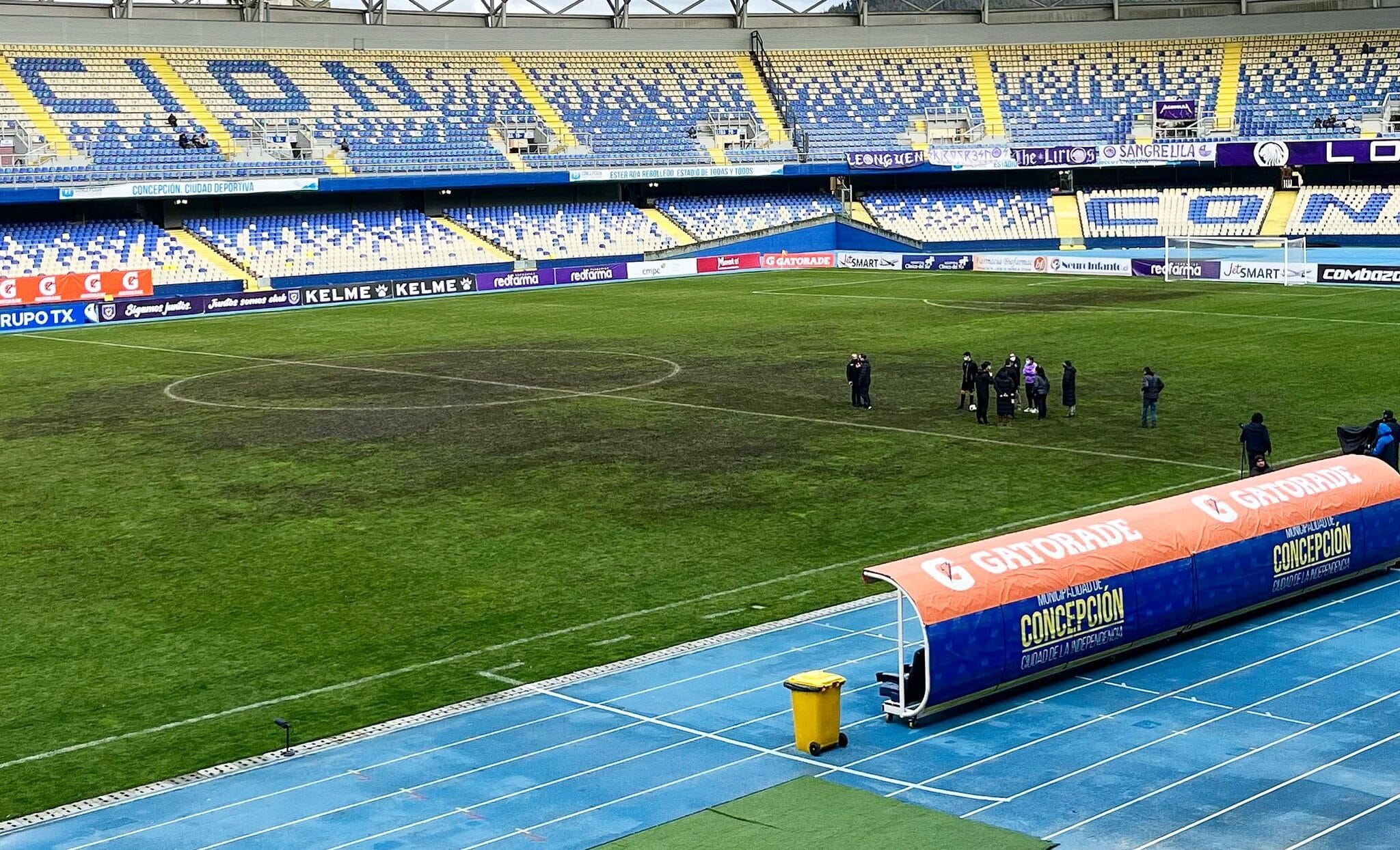Deportes Concepción pagó las consecuencias del mal estado de Collao y se quedó sin jugar