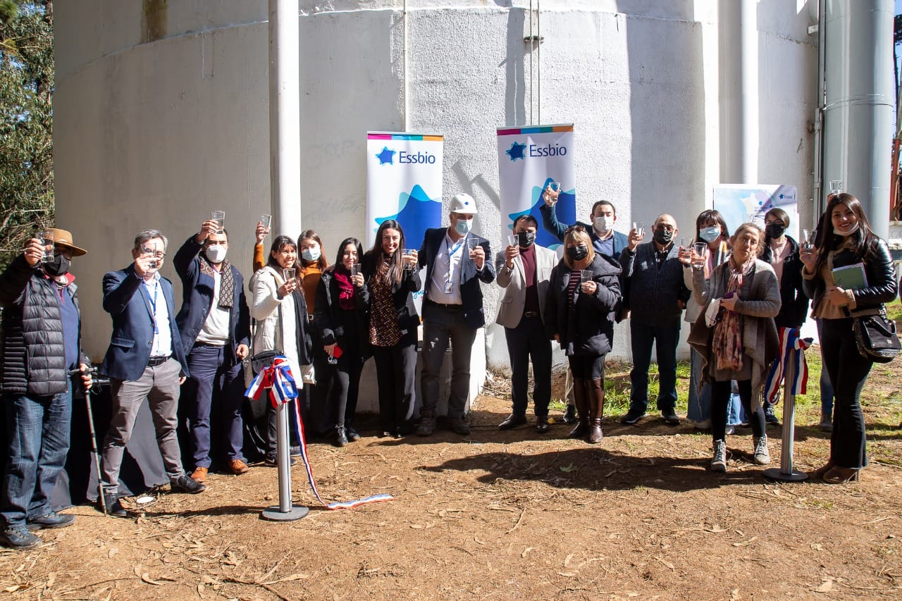 Nuevo estanque de agua potable beneficia a más de 42 mil personas de San Pedro de la Paz