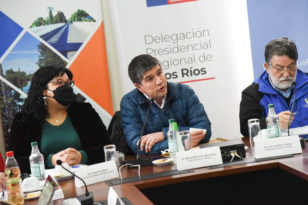 Más de 5 mil millones de pesos incluye plan de seguridad para región de Los Ríos